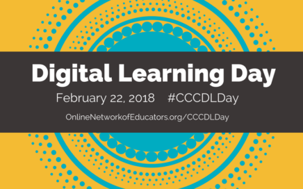 Get ready for CCC Digital Learning Day