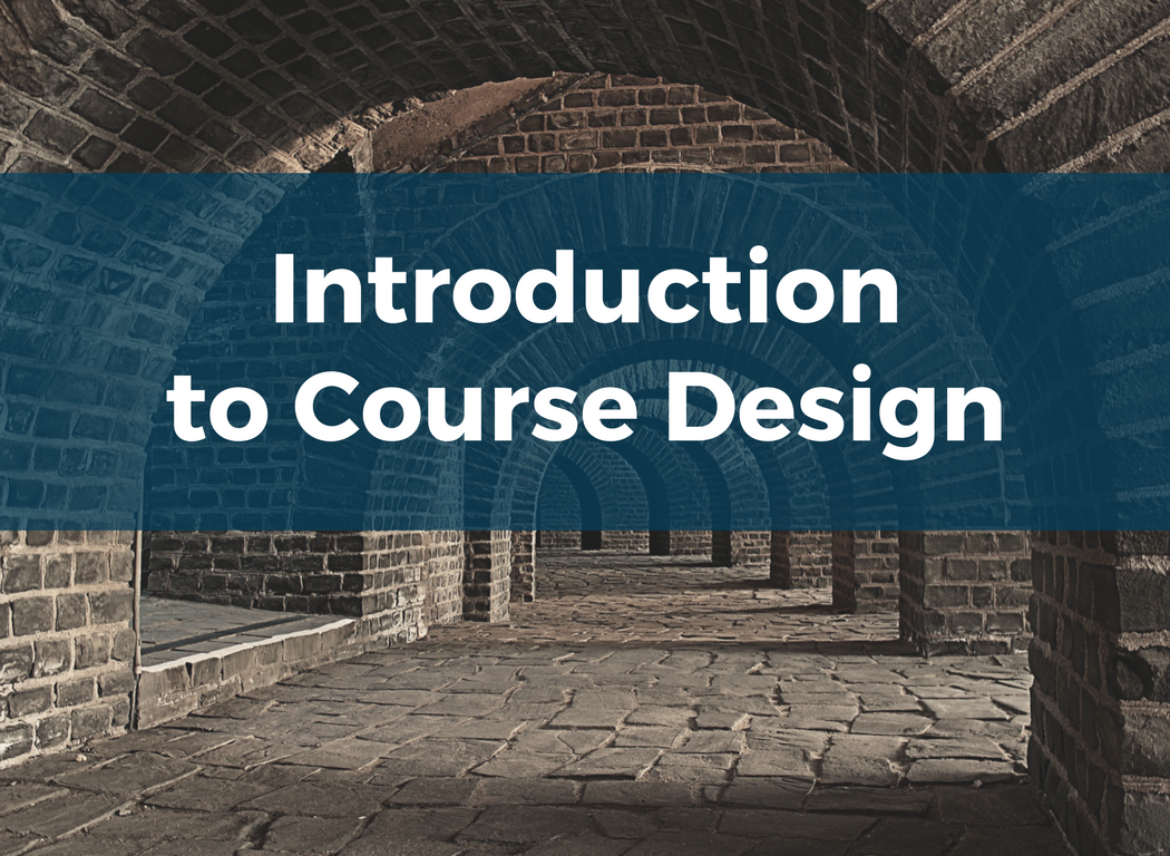 Course Image: Introduction to Course Design