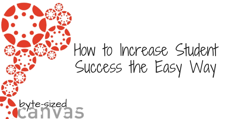 How to increase student success the easy way