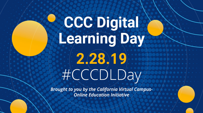 Shareable image: CCC Digital Learning Day - facebook image 810x450