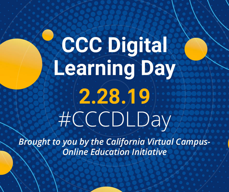 Shareable image: CCC Digital Learning Day - facebook image 940x788