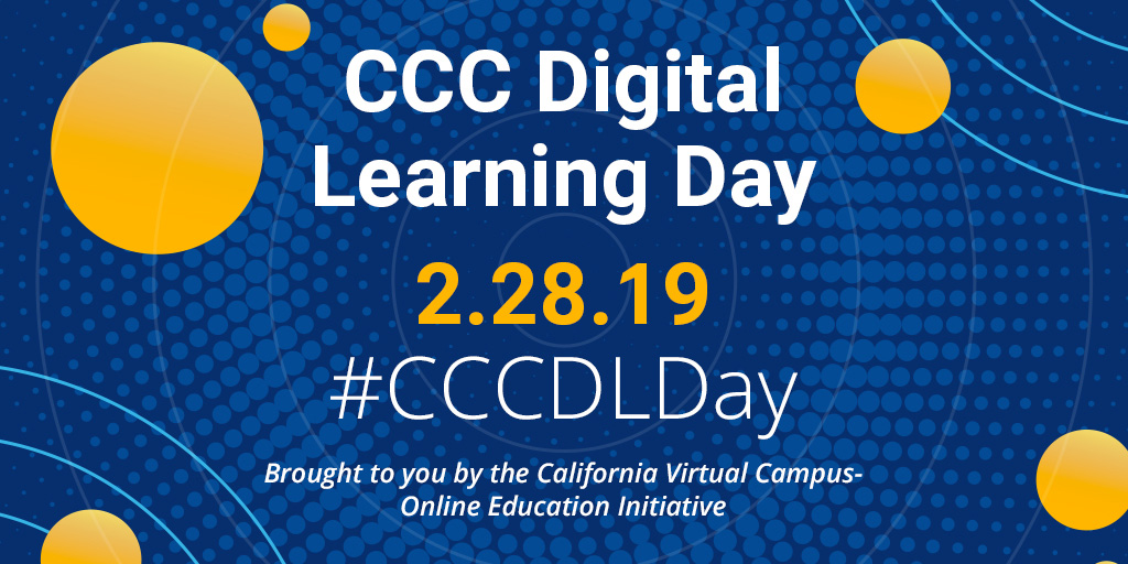 Shareable image: CCC Digital Learning Day - twitter image 1024x512
